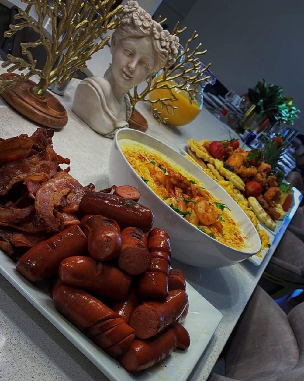 Catering spread